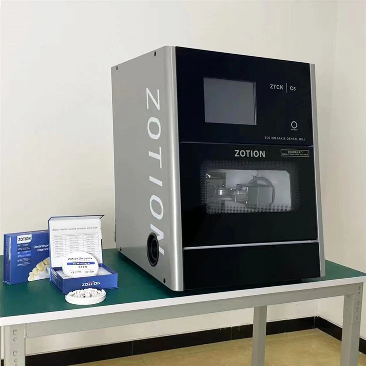 Dental Zirconia Block Cad Cam Dry Milling Machine