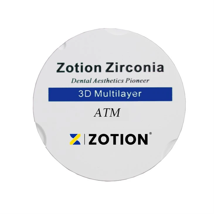 Zotion 3D Multilayer Dental Zirconia For Anterior Teeth